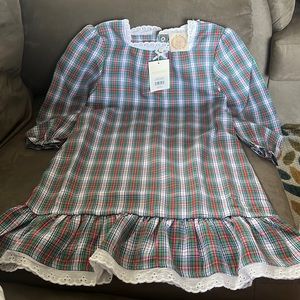 The Beaufort Bonnet Company Nottingham Nightgown Preston wood Plaid
